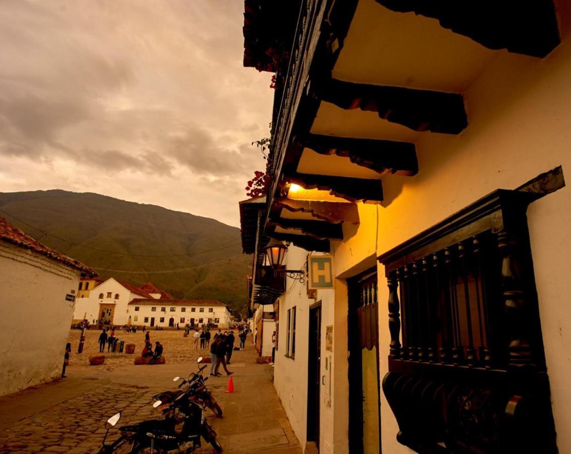 Hostal Villa Chie Villa de Leyva Exteriör bild